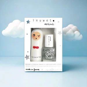 Coffret duo – baume à lèvre et vernis barbapapa