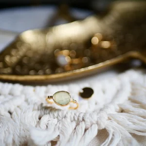 Bague Katha – Préhnite