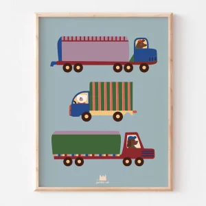 Affiche 30×40 – camion