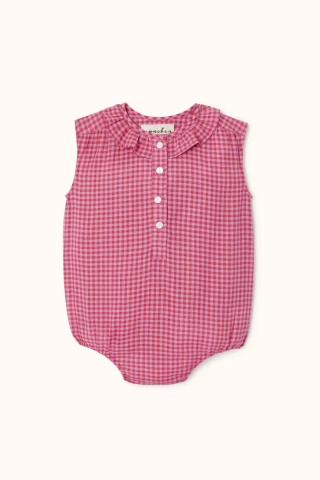 Barboteuse jasmine khadi fushia