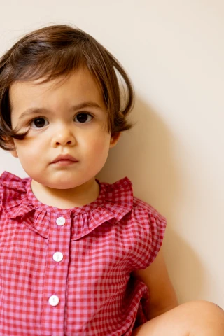 Barboteuse jasmine khadi fushia – Image 4