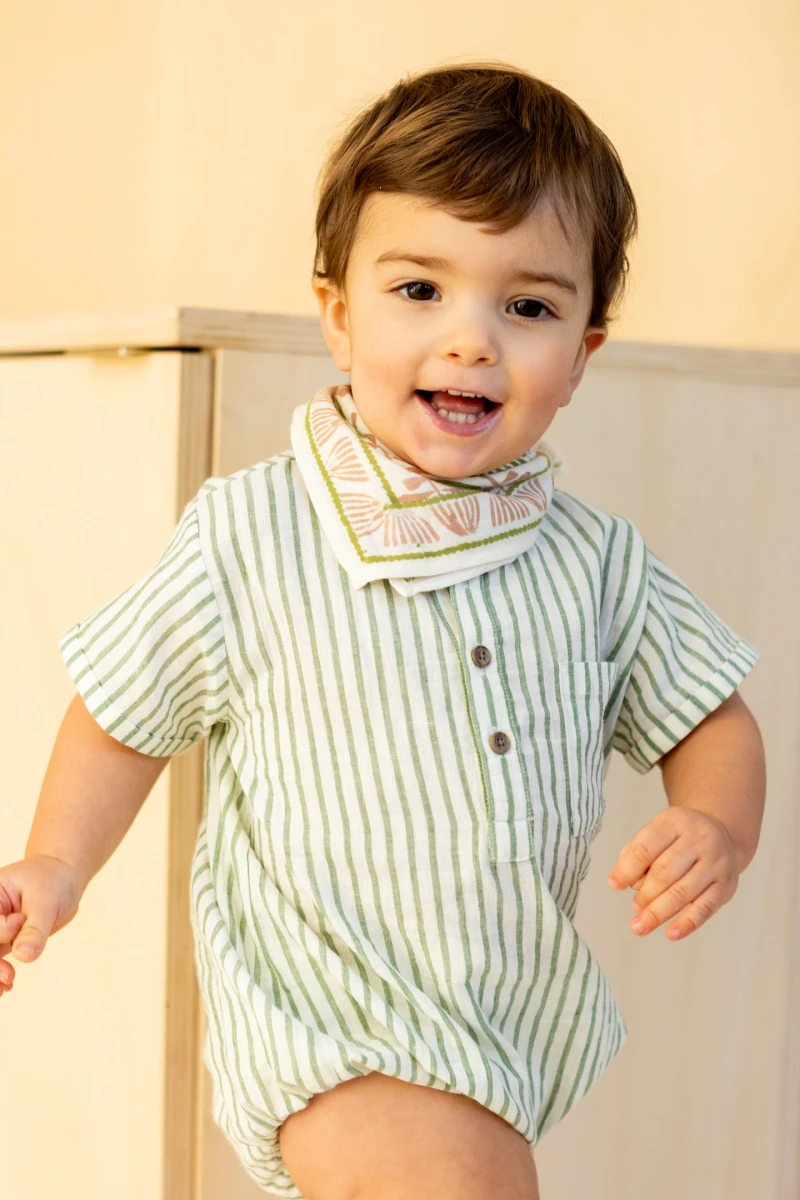 Barboteuse Manik – Khadi Sauge – Image 4