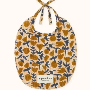 Bavoir shampa – tulipe macadamia