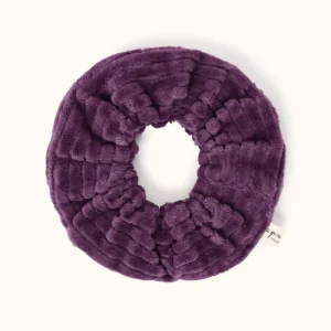 Big chouchou Manju – Velours côtelé Deep Purple