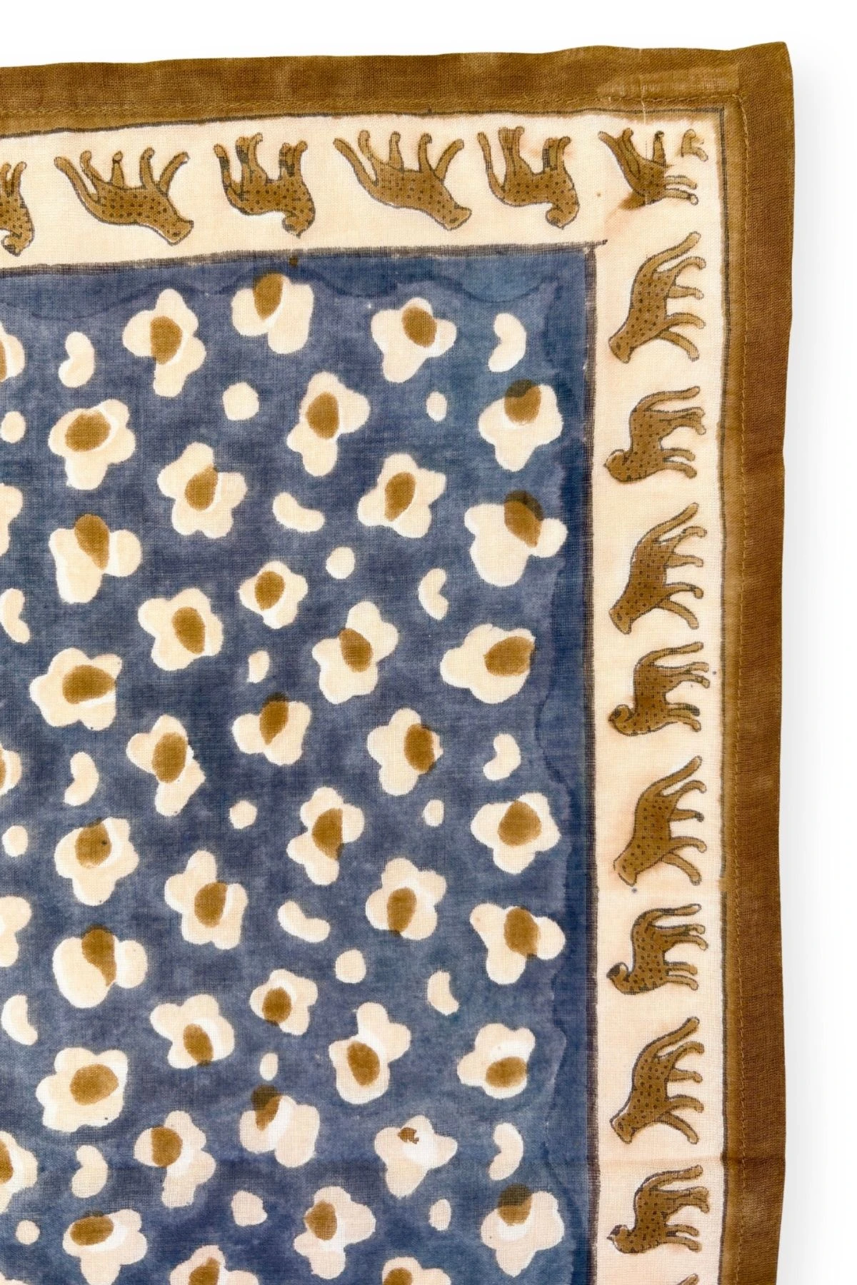 Big Foulard Latika Dupatta | Léopard météorite – Image 3