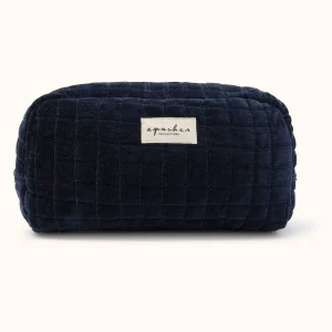 Big trousse de toilette Gayane – velours navy
