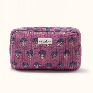 Big trousse de toilette Gayane – Florets fushia