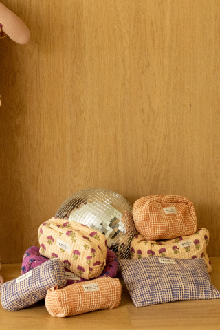 Big trousse de toilette Gayane – Florets macadamia – Image 4