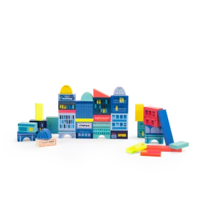 Blocs de construction ville 51 pcs | Avenue du moulin