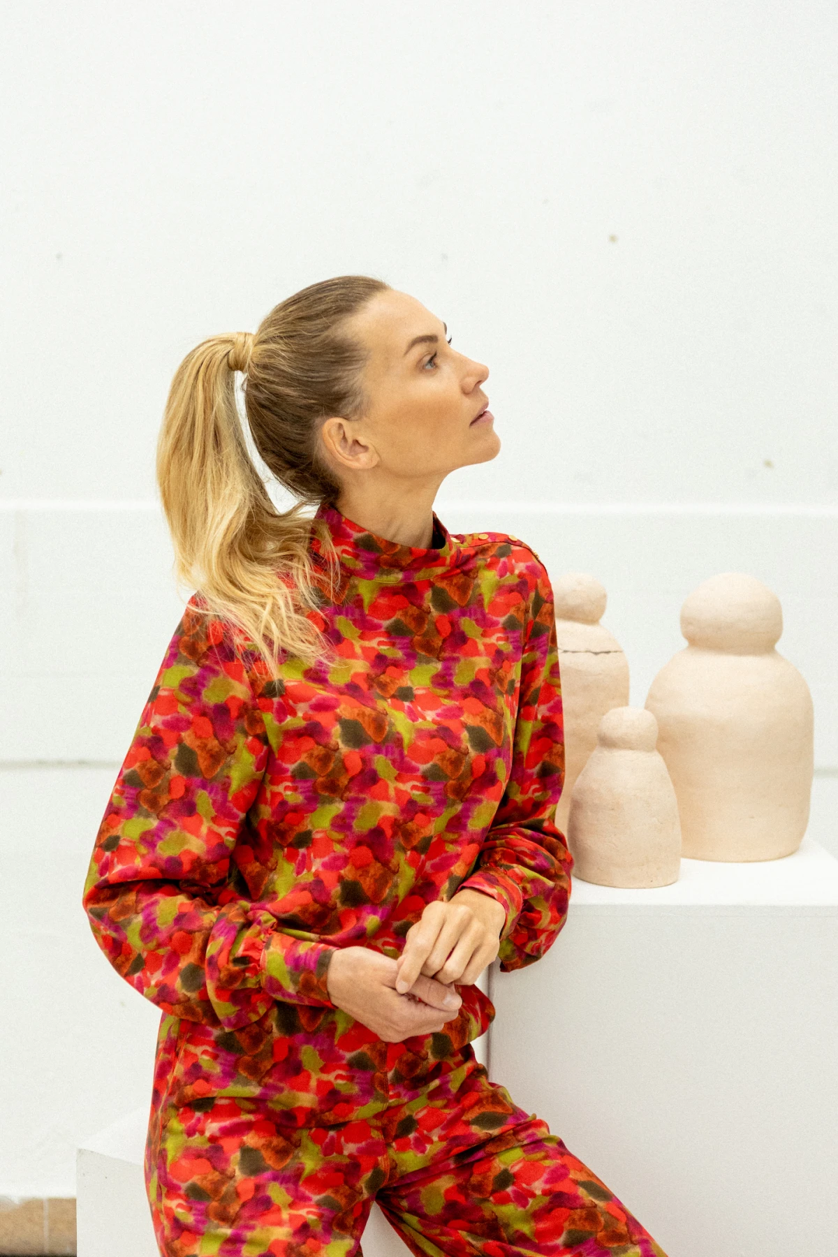 Blouse bhumine sirocco coquelicot – Image 3