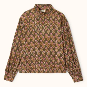 Blouse bhumine sirocco eucalyptus