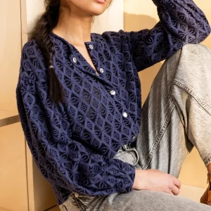 Blouse lata merveille graphite