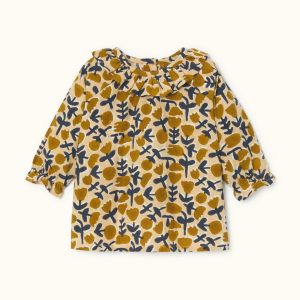 Blouse niha – tulipe macadamia