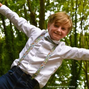 Bretelles enfants coton délicieux