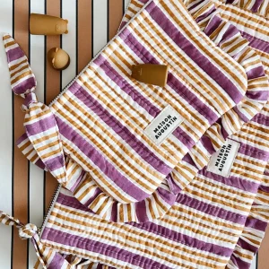 Grande pochette stripes soleil