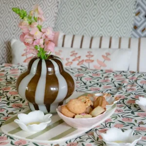 planche à découper rayures vertes