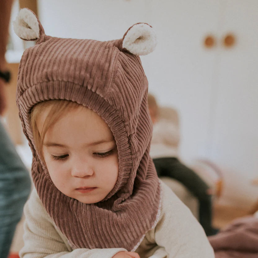 Cagoule | velours parme – Image 3