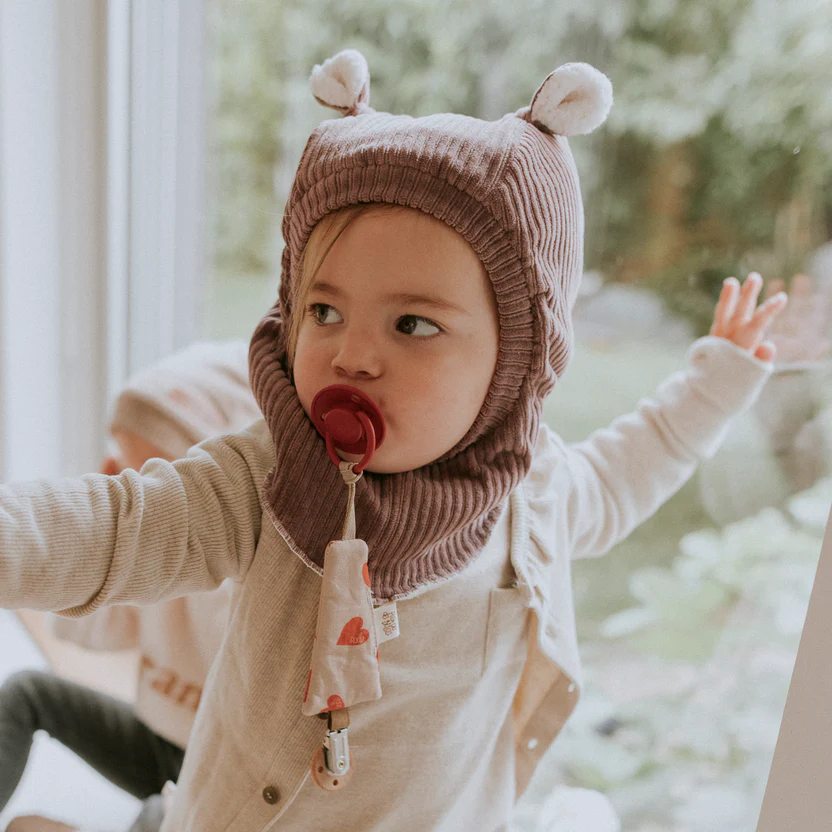 Cagoule | velours parme – Image 2