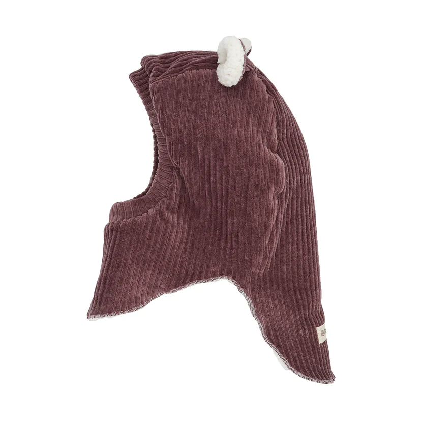 Cagoule | velours parme – Image 5