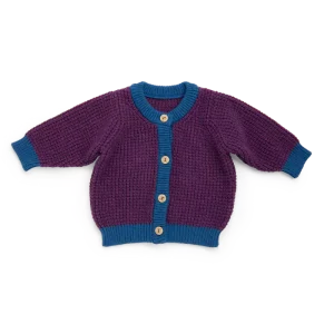 Cardigan pourpre | Miki