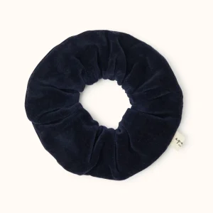Big chouchou Manju – Velours lisse Navy