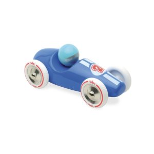 Voiture course GM bleu