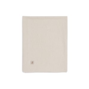 Couverture berceau 75×100 – Cosy knit ivory