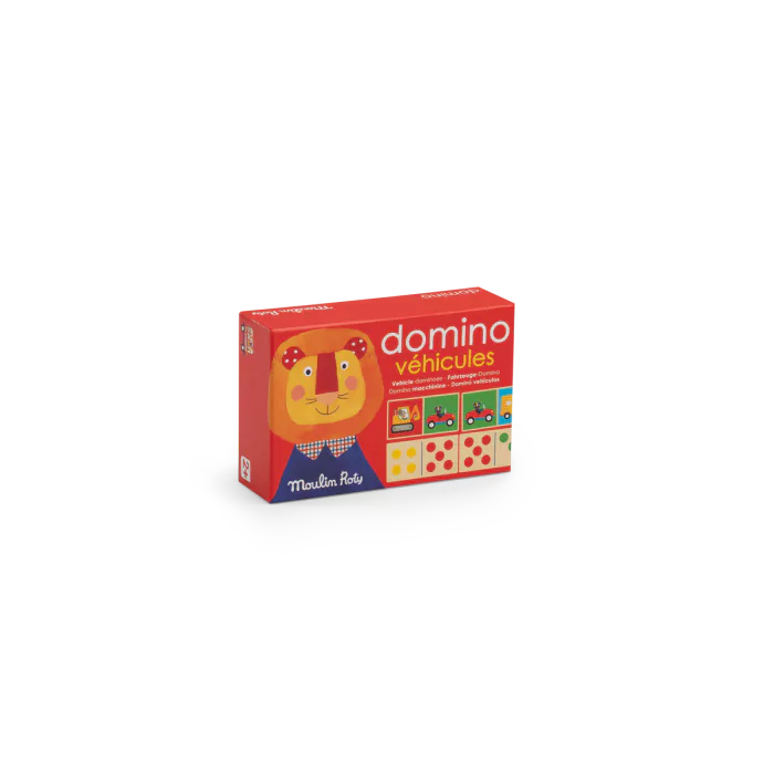 Domino véhicules en bois | Les popipop – Image 2