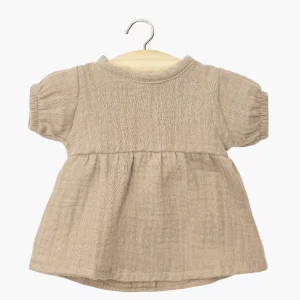 Babies – Robe faustine à manches ballon en gaze de coton