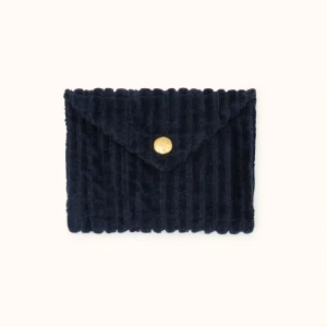 Enveloppe ravi – velours côtelé Navy