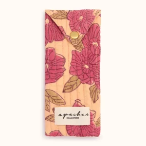 étui à lunette sunny – bloom magenta