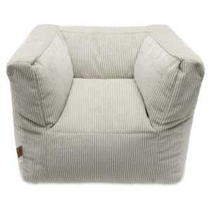 Fauteuil pouf enfant | Corduroy vert olive