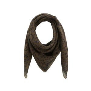 Foulard en laine – léopard forêt