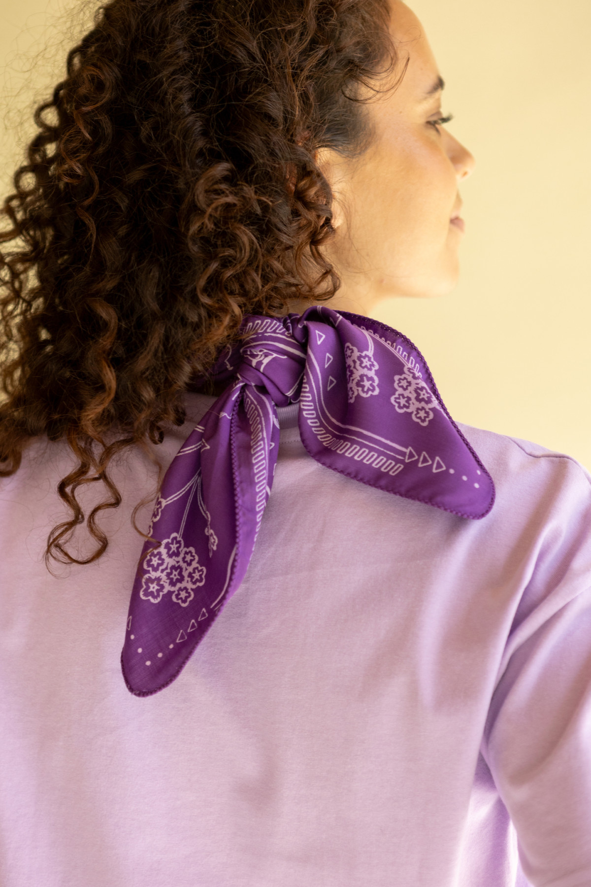 Foulard palika iroquois – anémone – Image 3