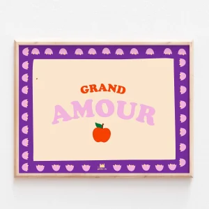 Affiche 30×40 – Grand amour