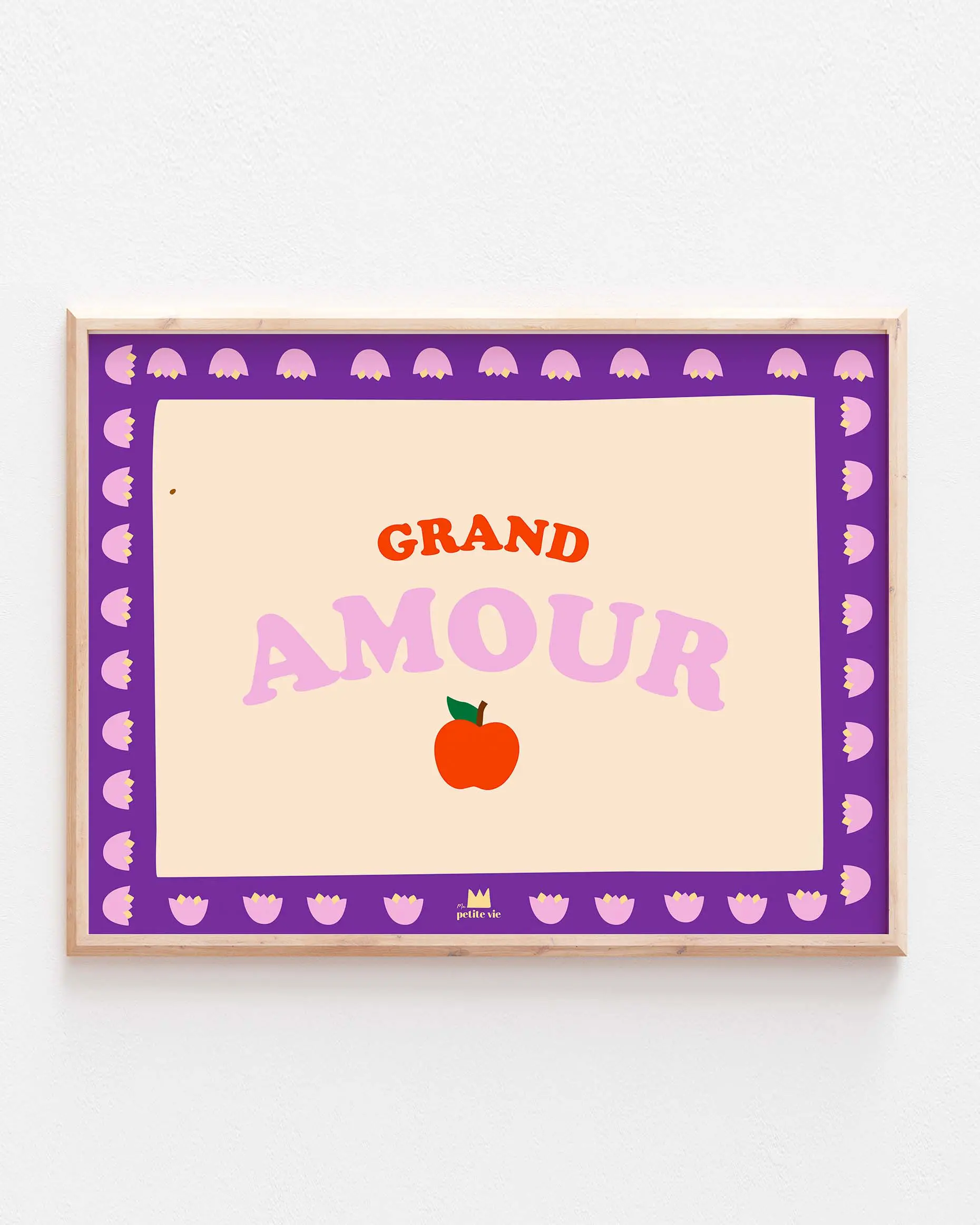 Affiche 30×40 – Grand amour