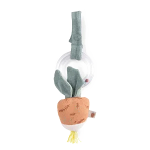 Hochet anneau de dentition radis | Trois petits lapins