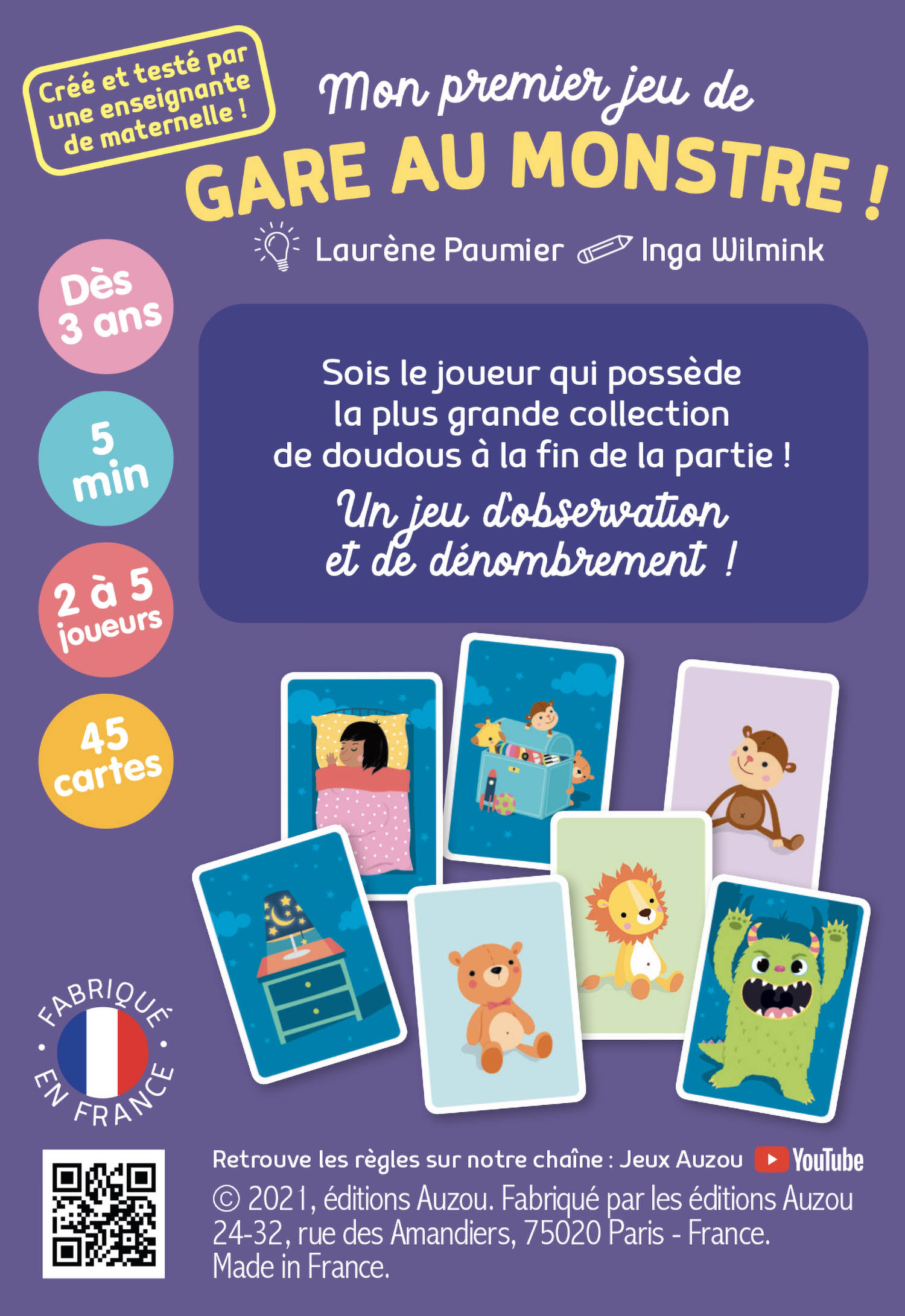 Jeu de cartes | Mon premier jeu de gare au monstre ! – Image 3