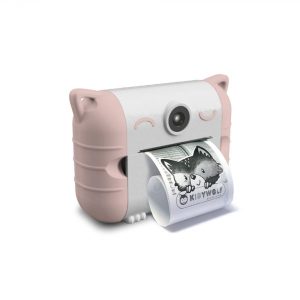 Appareil photo enfant instantané et numérique rose | Kidyprint