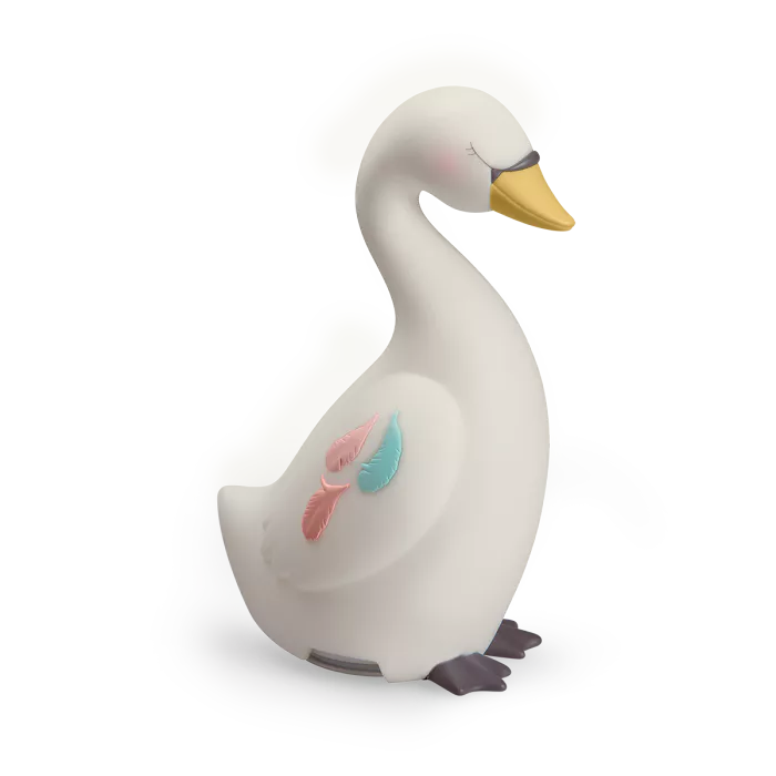 Lampe veilleuse cygne | La petite école de danse – Image 2
