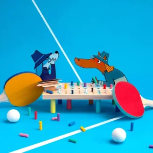 Code secret en bois Les Loufoques