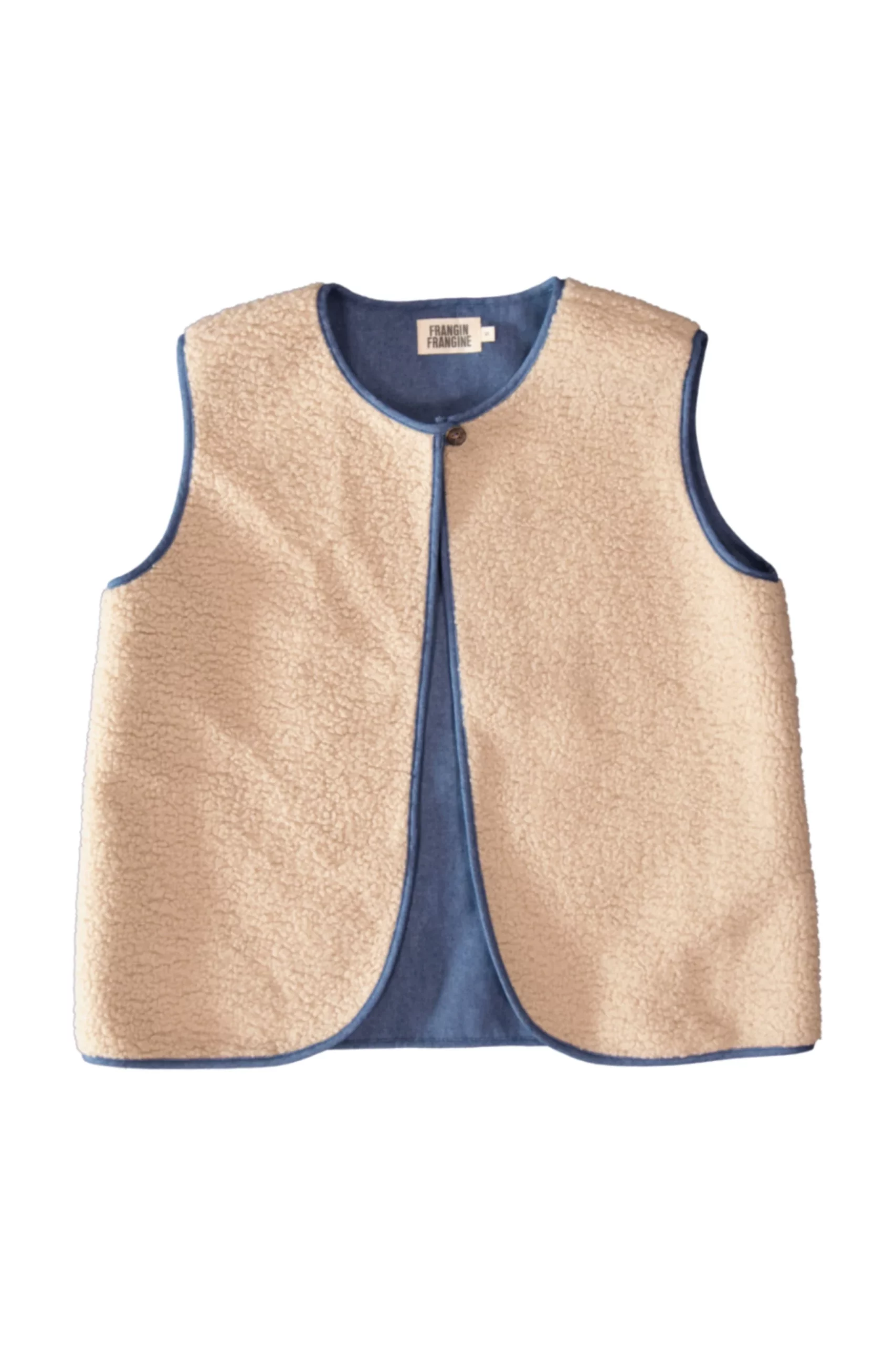 Veste louloute denim mouton – Image 3