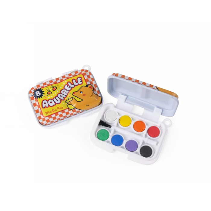 Mini palette aquarelle jaune | Les petites merveilles