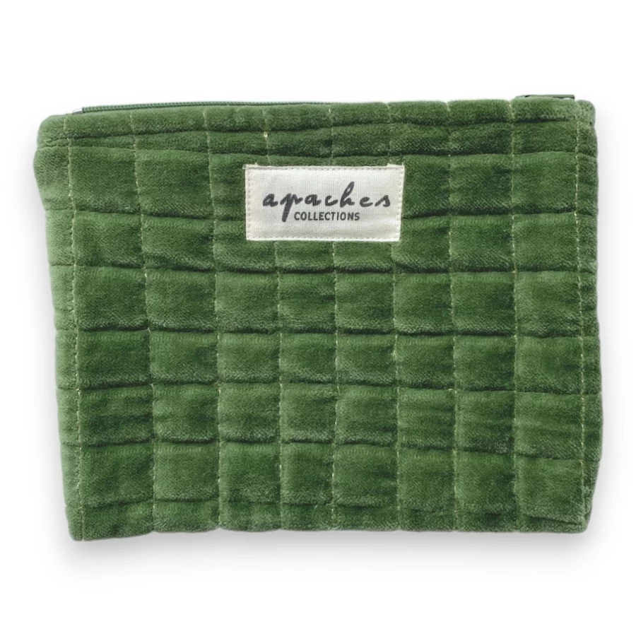 Mini Pochette Mana – Velours mousse – Image 2