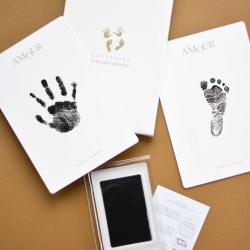 Kit carte empreintes bébé