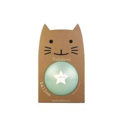 Ballon paillette bleu 15cm