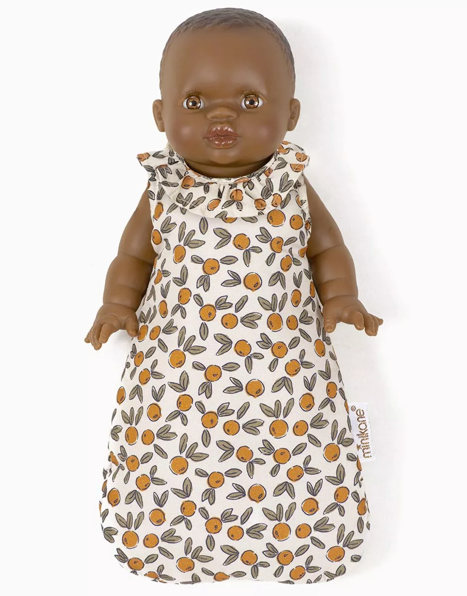 Turbulette à colerette fleurs d’oranger – Image 2