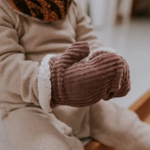 Moufles | velours parme