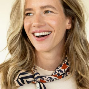 Small Foulard Cotton Manika – Rosa macadamia