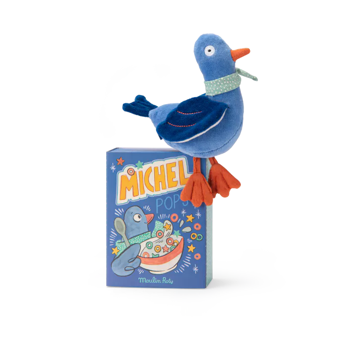 Hochet Pigeon Michel | Puce & Pilou